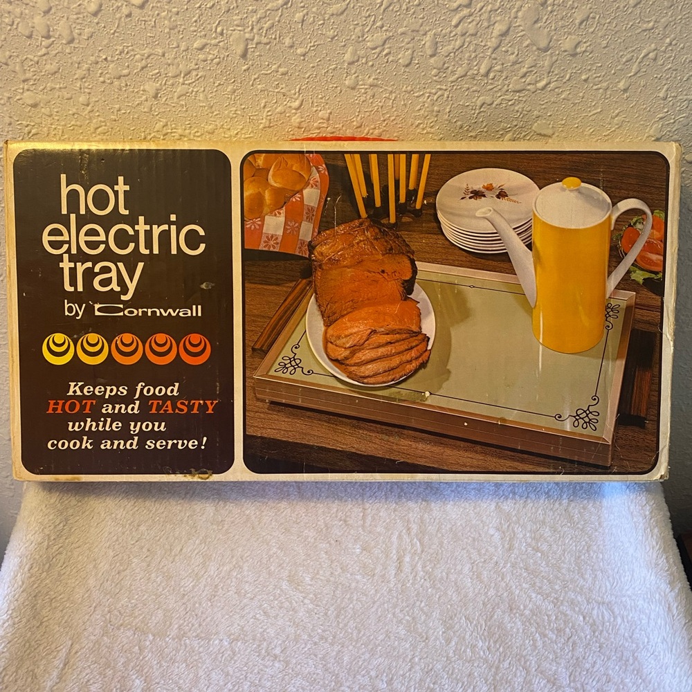 Vintage Hot Tray by Cornwall